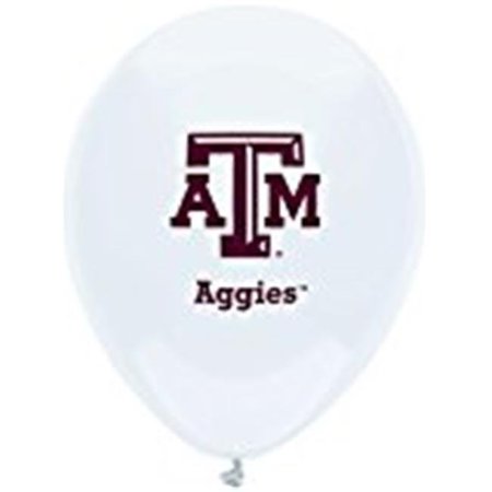 MAYFLOWER DISTRIBUTING Qualatex 48592 10 Count 11 in. Texas A & M Latex Balloon 48592